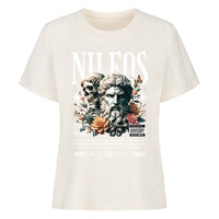 Two Side Premium Organic Shirt Women – NILEOS, Farbe Natural – Miniaturansicht 4